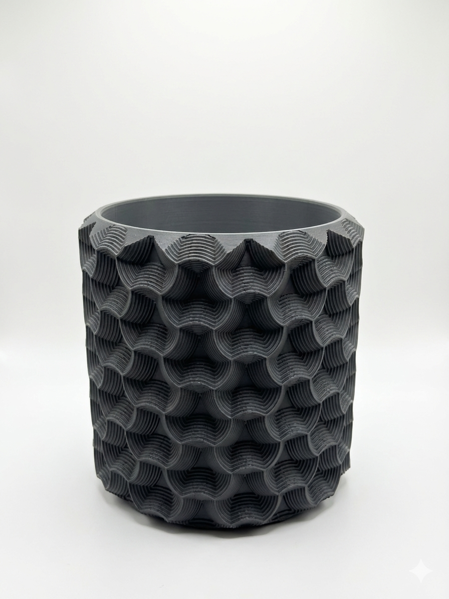 The Solstice – 3D Printed Geometric Planter