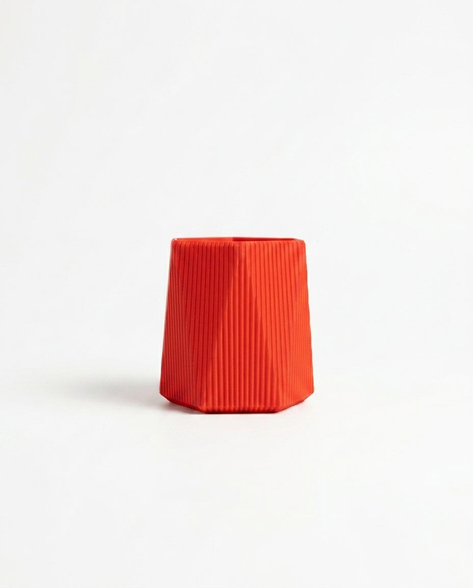 The Hex-Flute – 3D Printed Geometric Planter