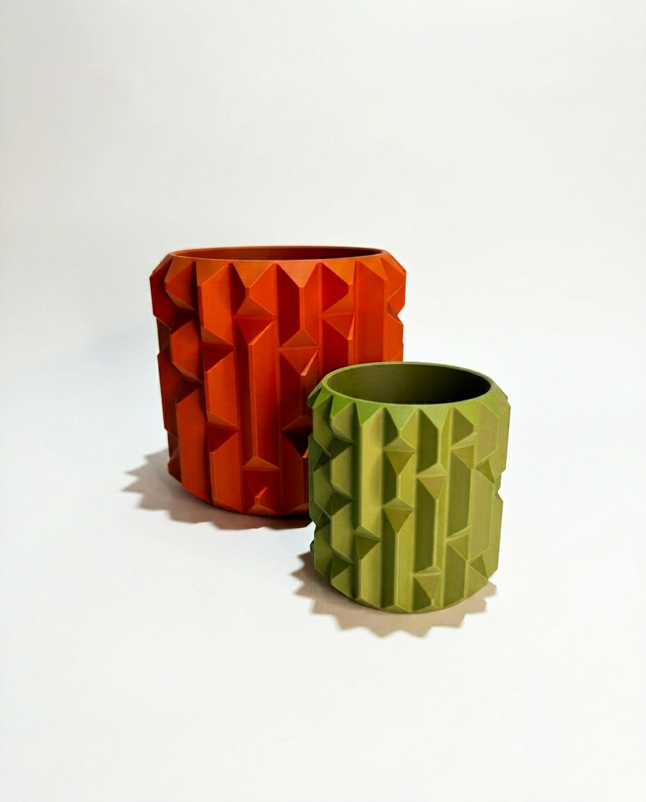 The Monolith – 3D Printed Geometric Planter