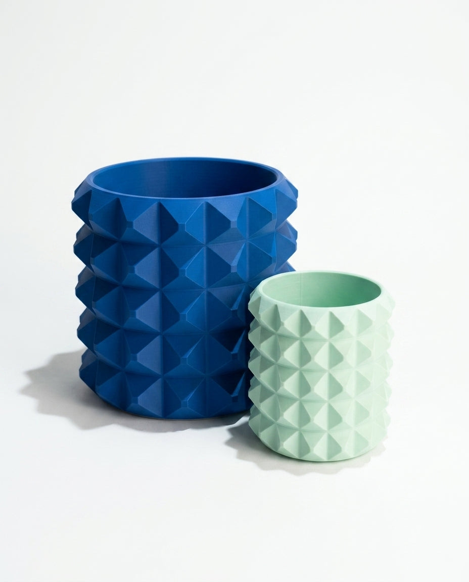 The Prism Stud – 3D Printed Geometric Planter