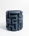 The Labyrinth– 3D Printed Geometric Planter (Bleu)