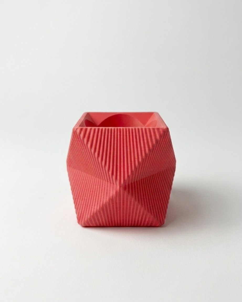 The Vector Ridge – 3D Printed Geometric Planter