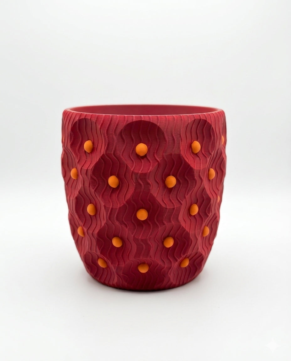 The Nebula Bloom – 3D Printed Geometric Planter